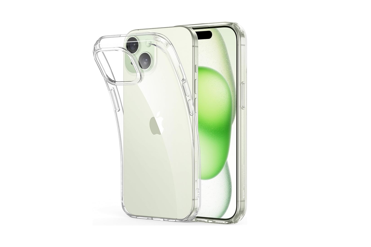 Coque pour smartphone en plastique transparent