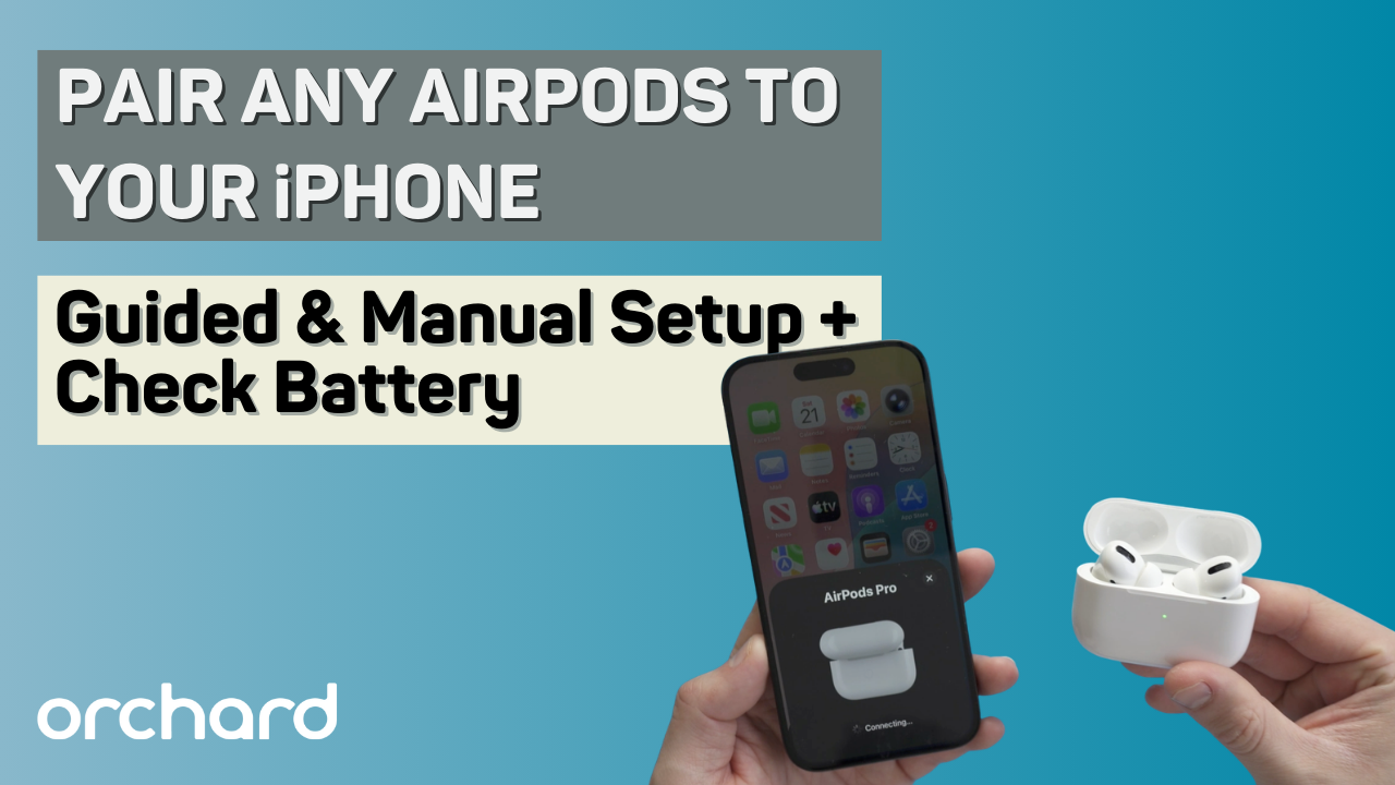 How to pair Airpods to any iPhone