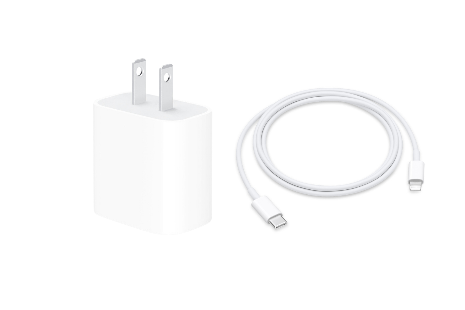 Apple USB-C to Lightning 1 Meter Cable + 20W Block