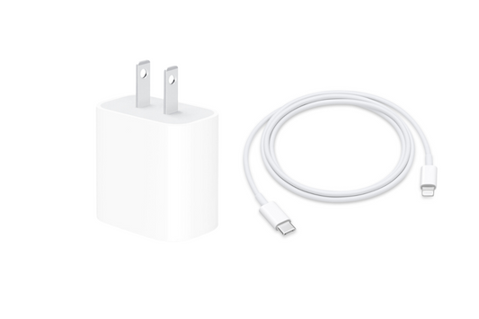 Apple Charging Cable and Block